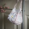 daisy granny square sling bag