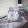 daisy granny square sling bag