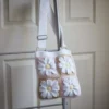 crochet daisy tote