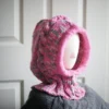 knitted pink balaclava
