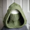 knit turtleneck balaclava