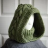knit turtleneck balaclava