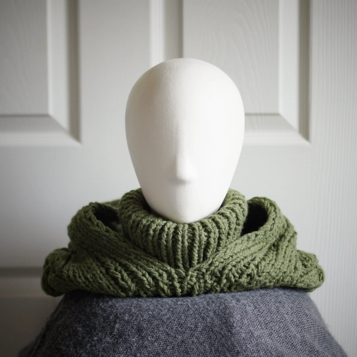 knit turtleneck balaclava