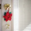 crochet poinsettia flower