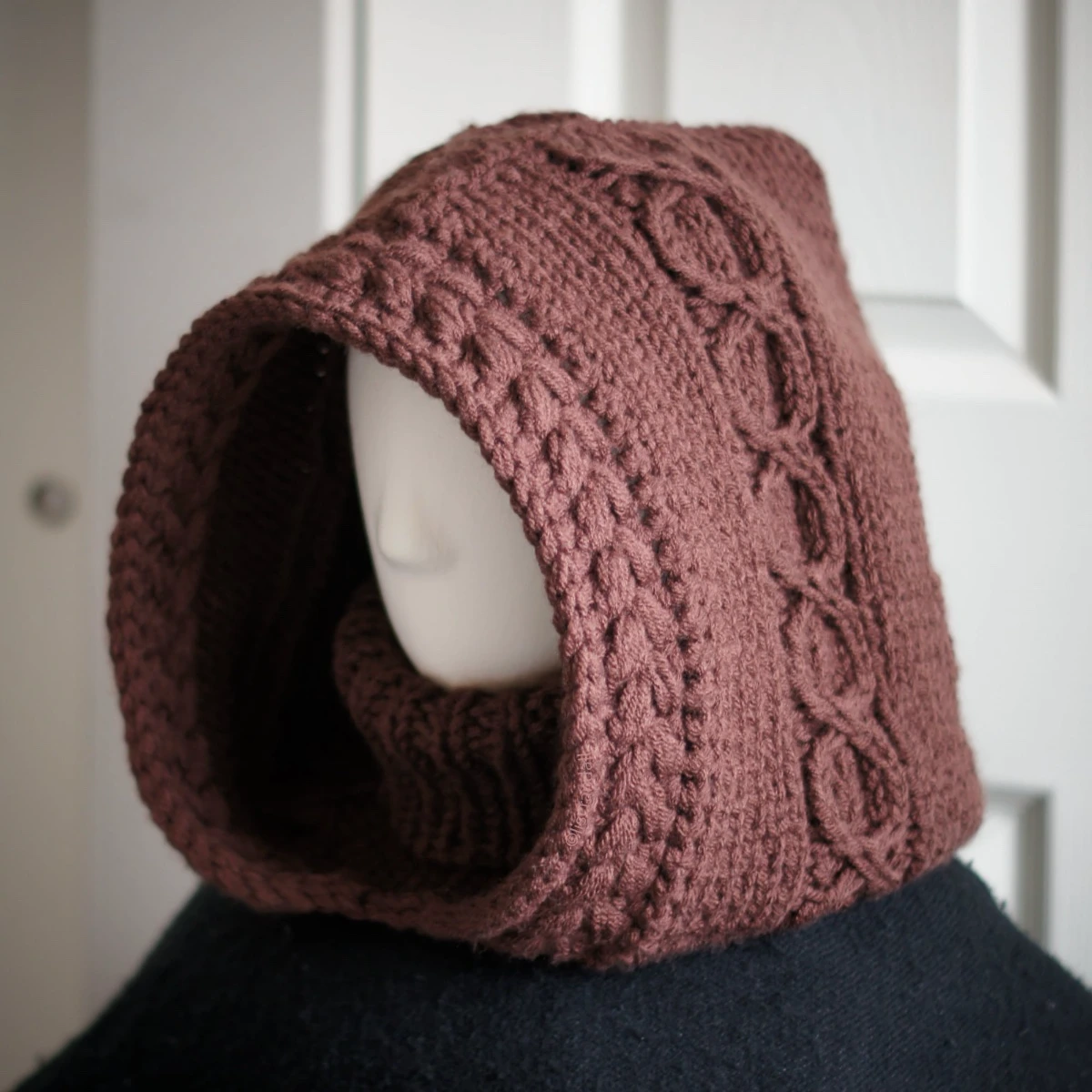 crochet and knit balaclava