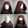 crochet and knit balaclava