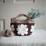 Crochet Daisy Bag